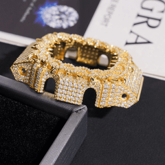 Spicky Popular Thorn Design DW6900 Bezel Moissanite Buss Down Watch Case