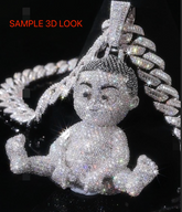 CAD-GL Full 3D Custom Pendant By Swagu