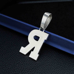 GL Hip Hop jewelry Name Letter Moissanite Diamond Pendant