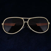 GL Jewelry Glasses Iced Out 5A+ Diamind Hip Hop Sunglasses