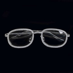 GL Rapper Jewelry Hip Hop 5A+ Diamind Iced out Glasses