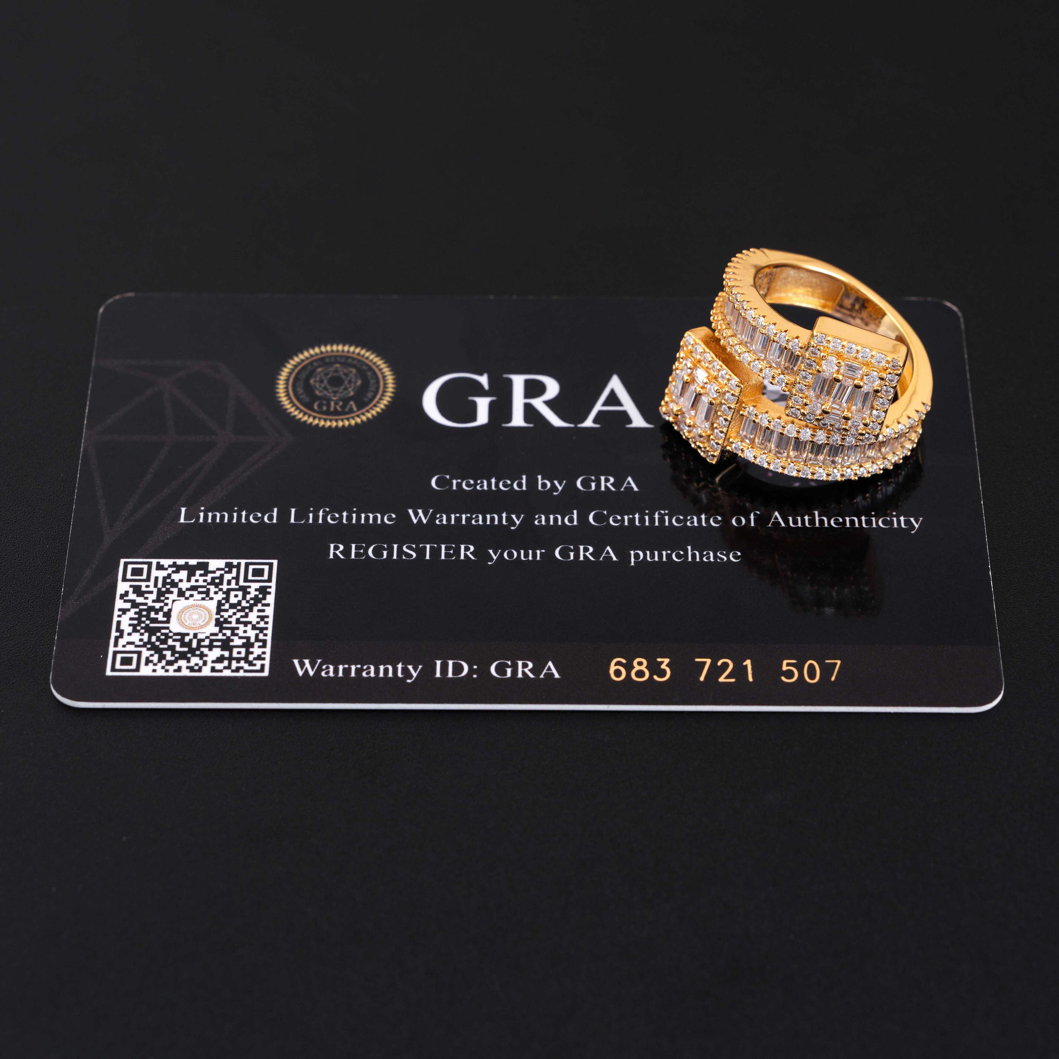 Hip Hop Baguette Diamond Custom Hip Hop Moissanite Diamond Rings