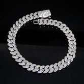 GL 20mm Moissanite diamond Cuban Link Chain