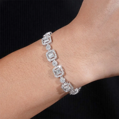 9.5MM Iced Out VVS Moissanite Cuban Link Chain