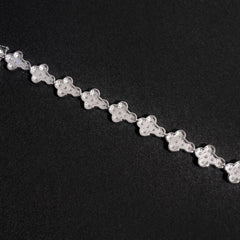 GL Iced Out Cross S925 Silver 5A+ Diamond Tennis Chain