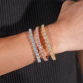 6MM Halo VVS Moissanite Cuban Chain