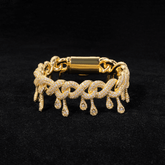 GL 13MM Drip Infinity Link 5A+ Diamond Hip Hop Iced Out Chain