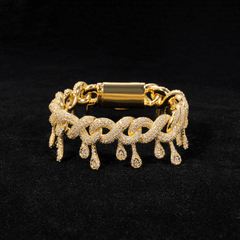 GL 13MM Drip Infinity Link 5A+ Diamond Hip Hop Iced Out Chain