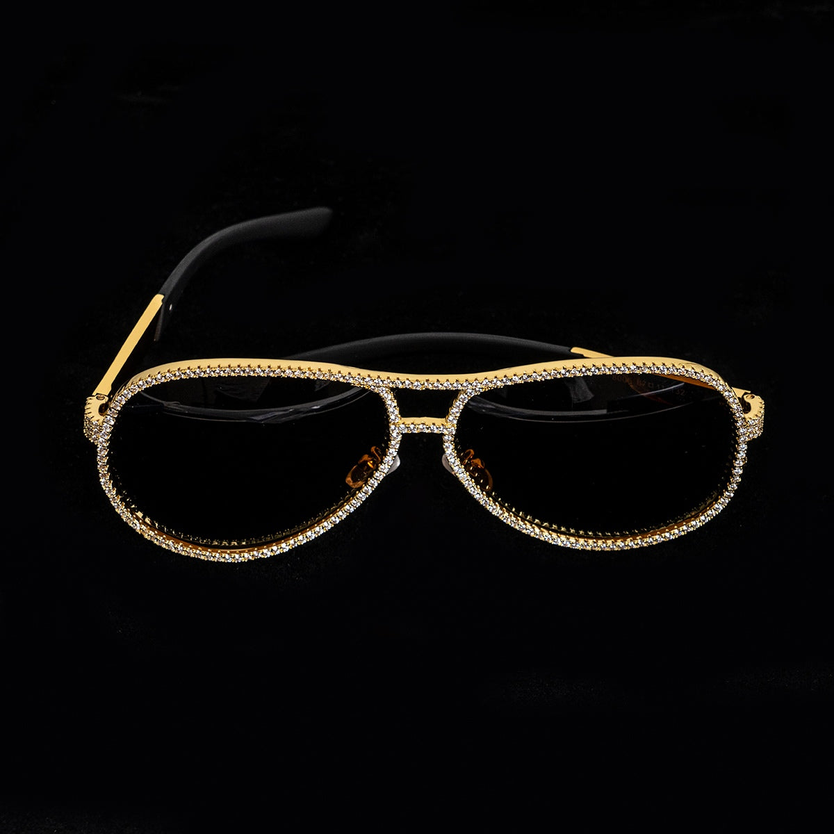 GL Jewelry Glasses Iced Out 5A+ Diamind Hip Hop Sunglasses