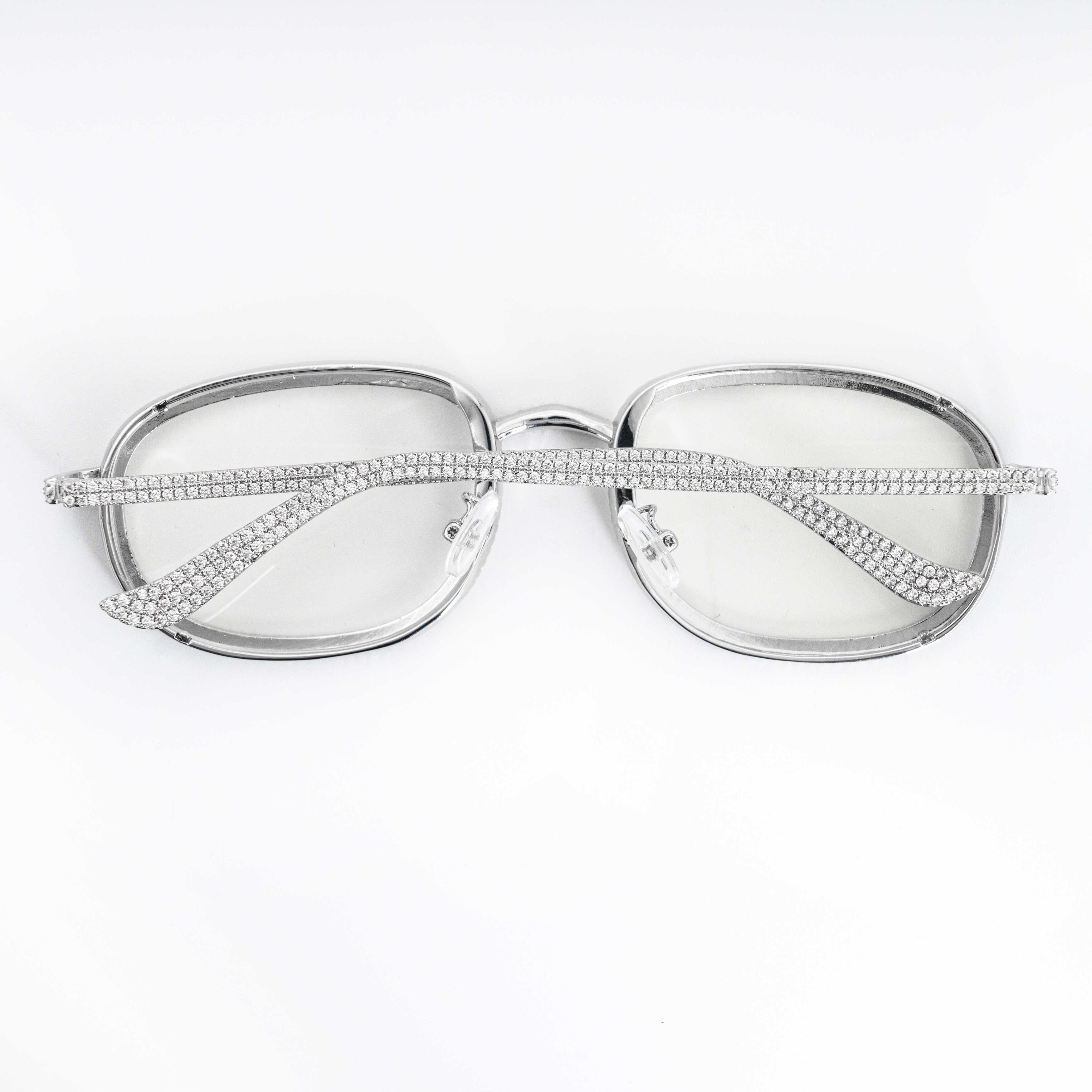 GL Rapper Jewelry  Hip Hop 5A+ Diamind Iced out Glasses