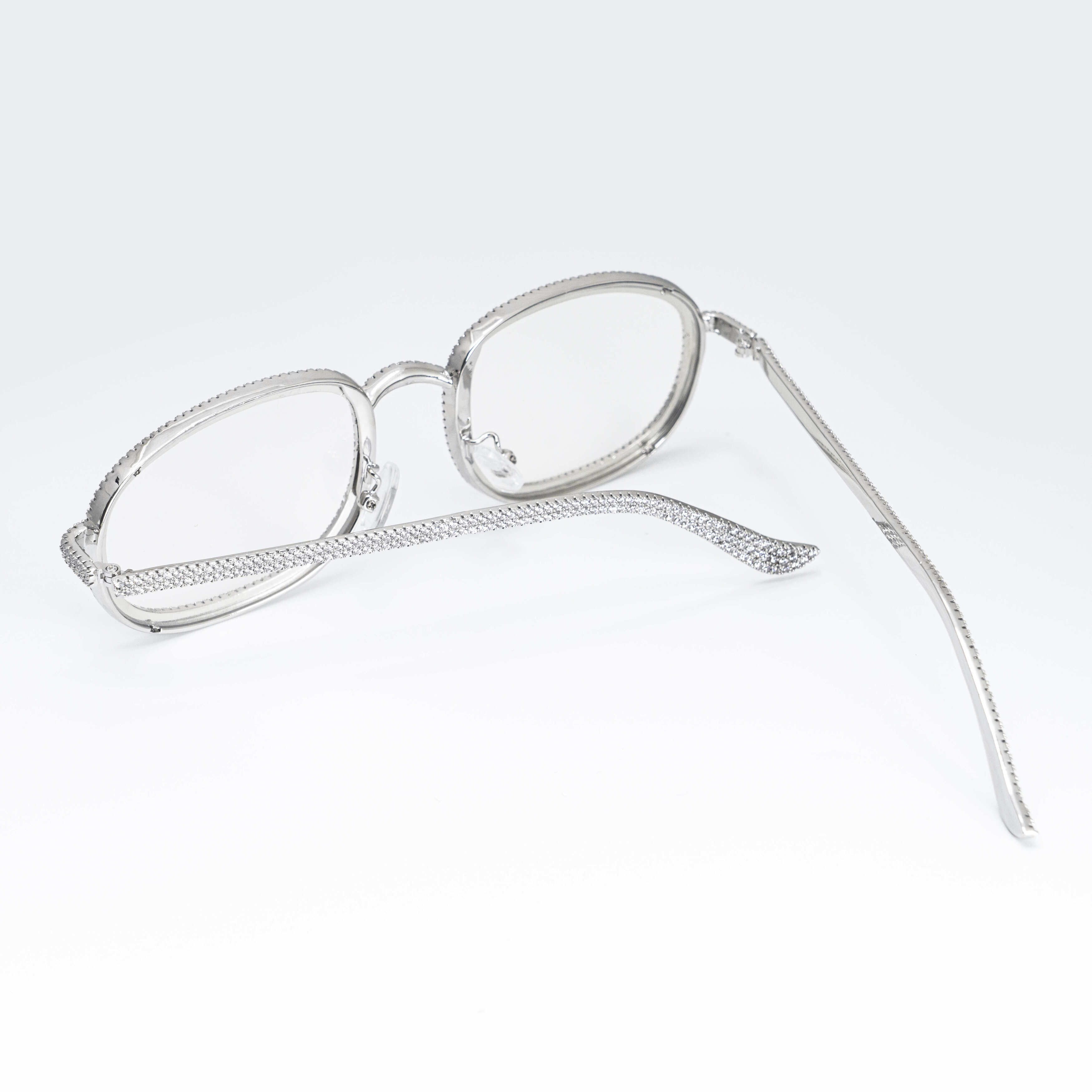 GL Rapper Jewelry  Hip Hop 5A+ Diamind Iced out Glasses