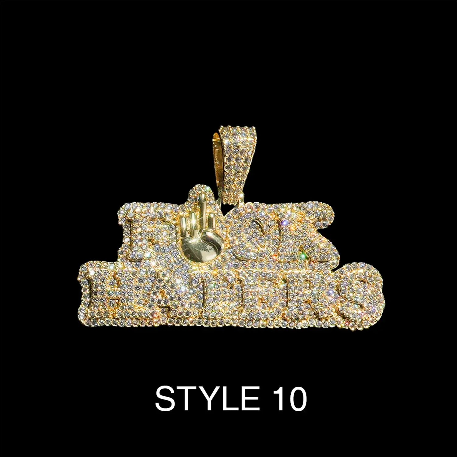 Black Friday-Iced-Out Pendant Drop – Limited Stock, Crazy Low Price Ⅳ