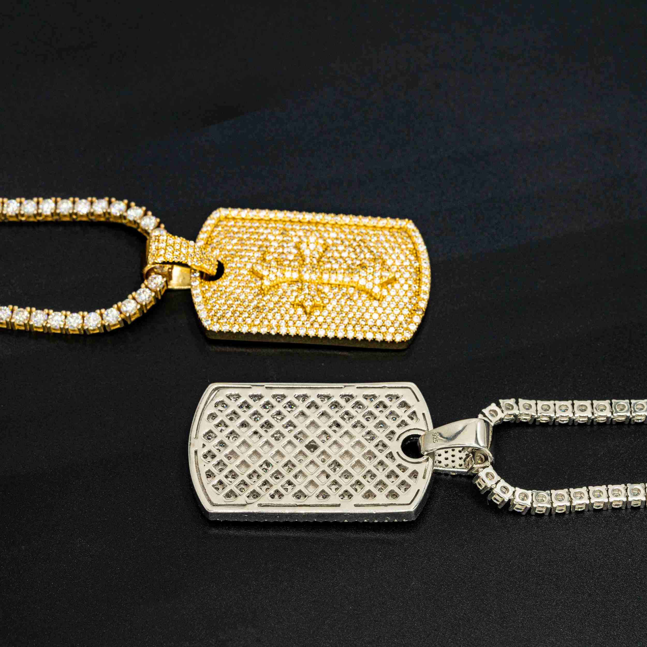GL Ice Out Hip Hop Cross Zircon Diamond Pendant