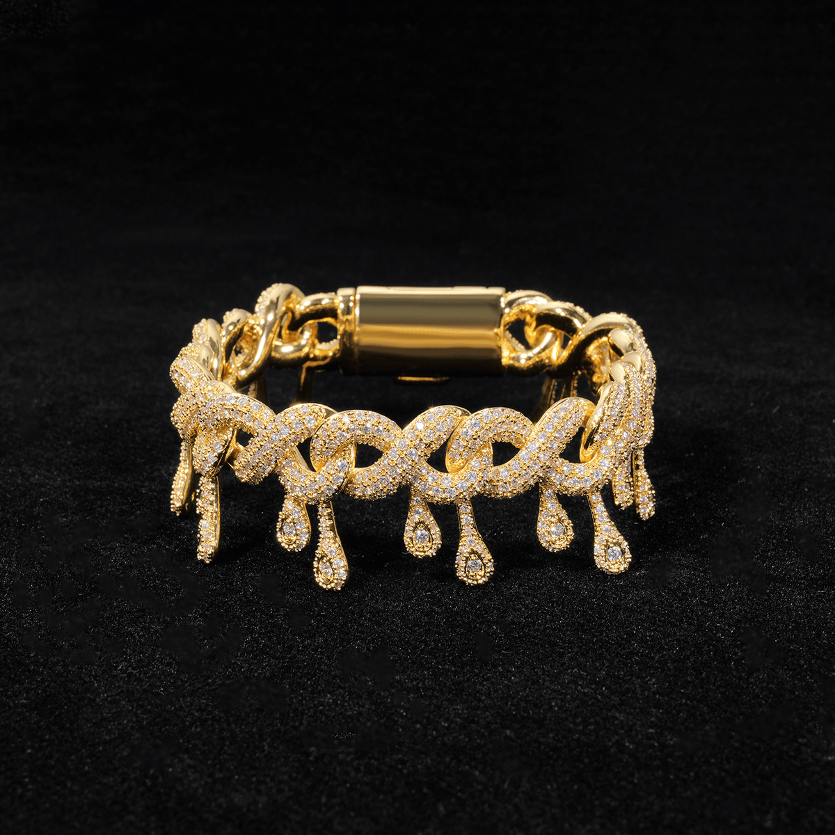 GL 13MM Drip Infinity Link 5A+ Diamond Hip Hop Iced Out Chain