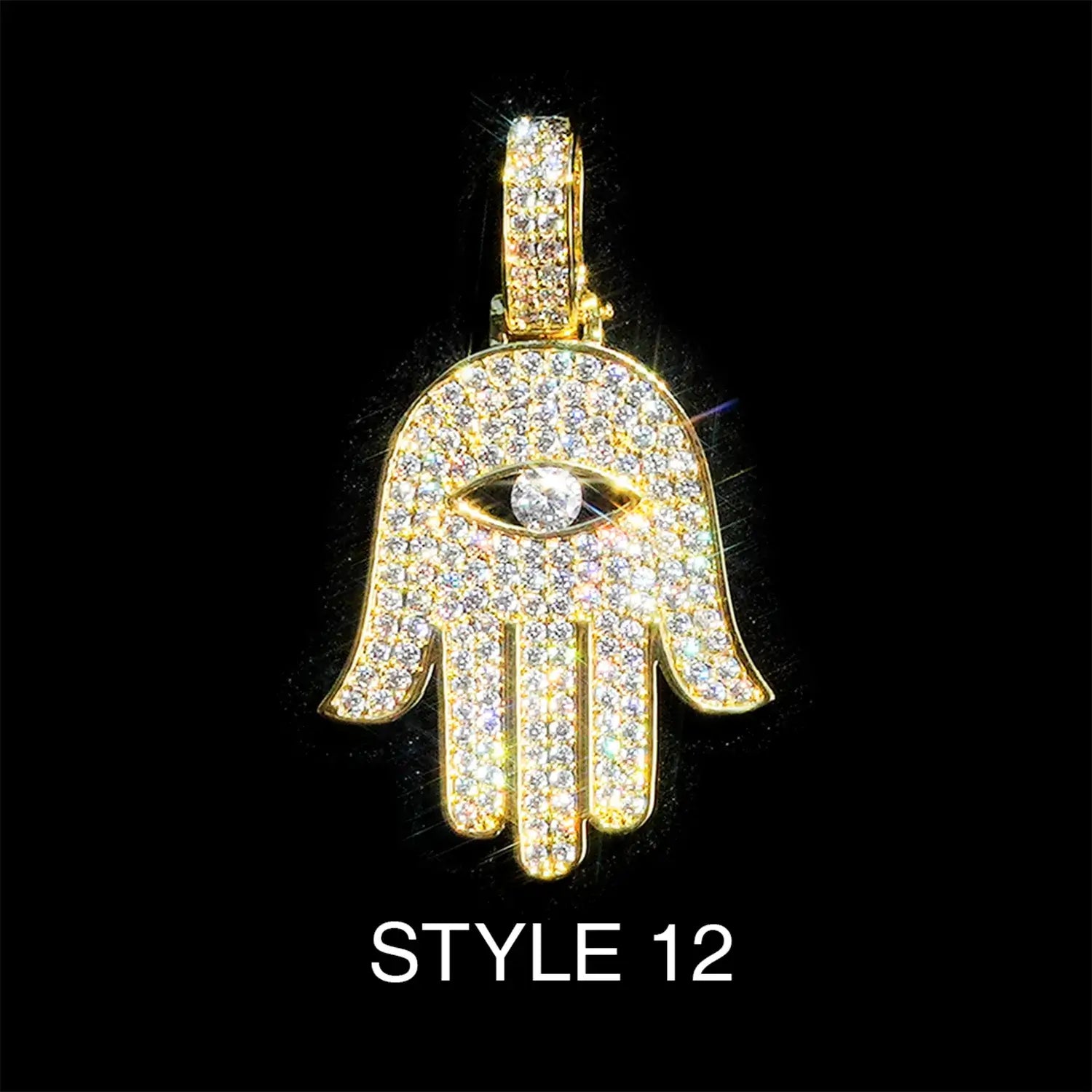 Black Friday Iced-Out Pendant Drop – Limited Stock, Crazy Low Price Ⅲ