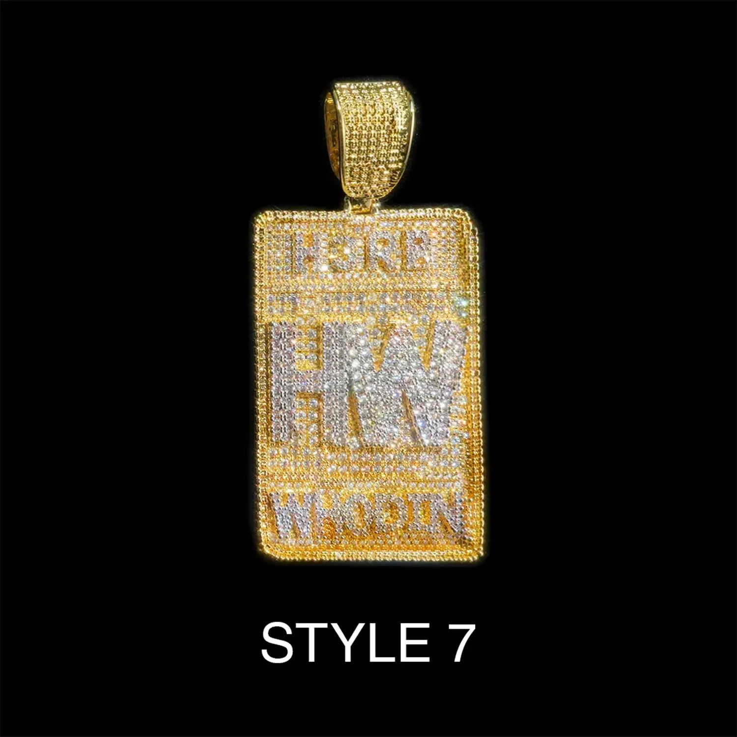 Black Friday Iced-Out Pendant Drop – Limited Stock, Crazy Low Price.