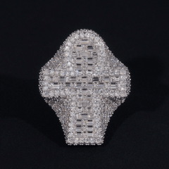 GL Ankh Baguette Moissanite Luxury Iced Out Ring