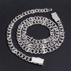 9MM GG-Link VVS Moissanite Cuban Chain